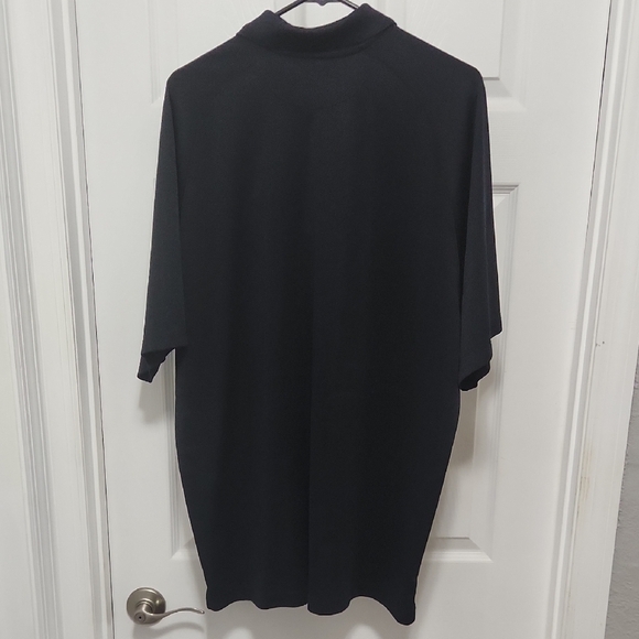 Clover Logo Black Polo Shirt - Picture 4 of 4